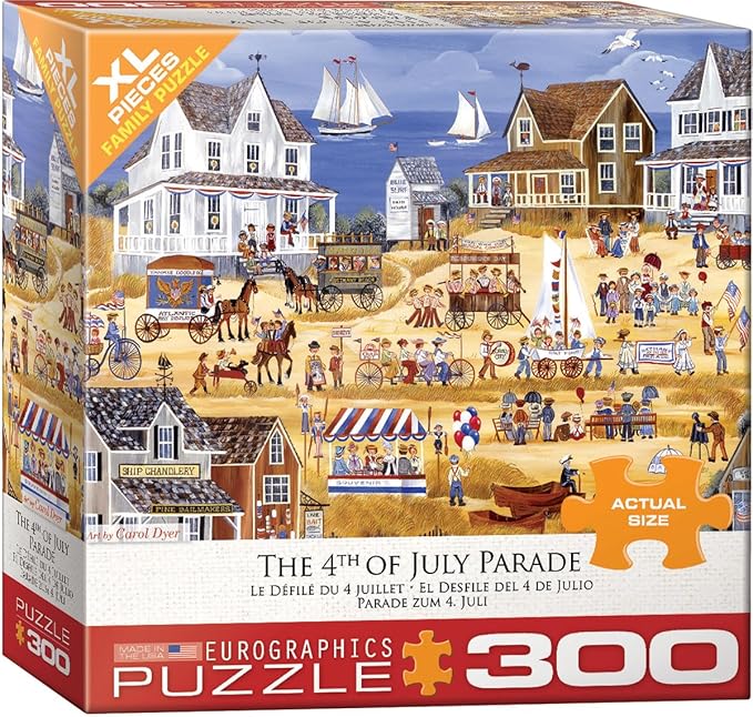 EuroGraphics (EURHR 4th of July Parade 300Piece Puzzle 300Piece Jigsaw Puzzle