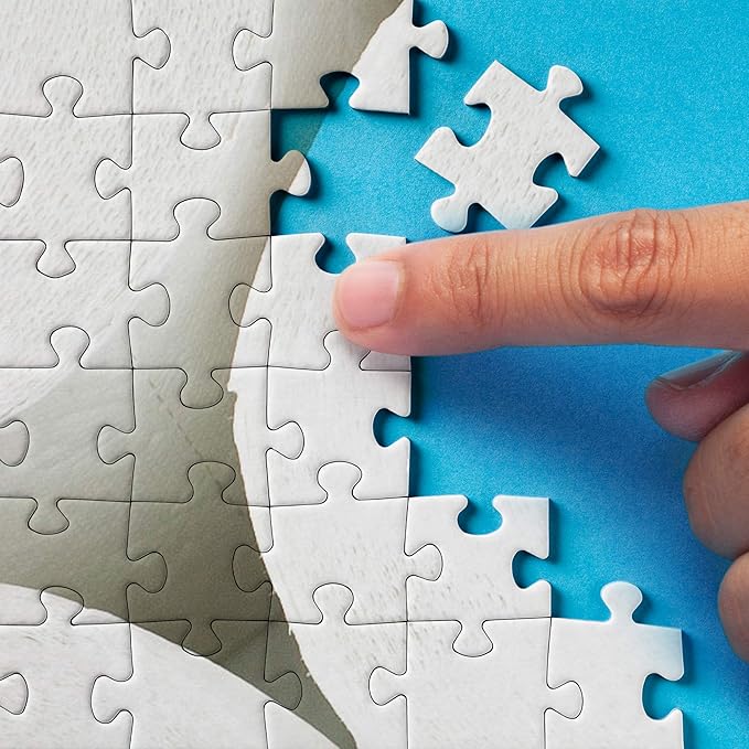 1000 Piece Jigsaw Puzzle, Toilet Paper Puzzle, TP Hoarding - Funny and Unique Puzzle