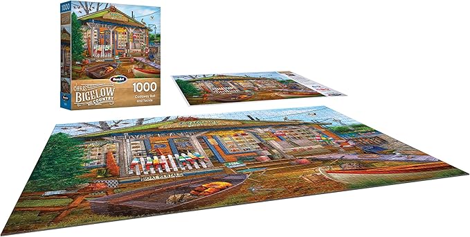 RoseArt - Chris Bigelow - Castaway Bait and Tackle - 1000 Piece Jigsaw Puzzle for Adults
