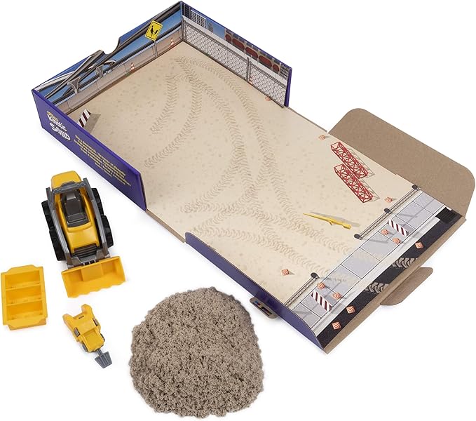 Kinetic Sand, Dig N' Demolish Playset with 1lb Play Sand & Toy Truck, Sensory Toys for Kids Ages 5 and up