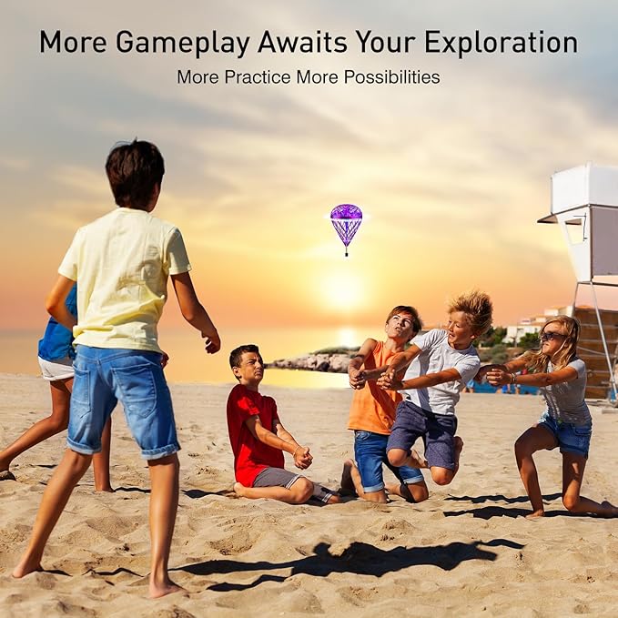 The Latest Cool and Magical Flying Toy, Combining AI Motion Control Technology with Contact Sensing System, Make it Become Bounce & Flip & Flight Toys, Fully unleashing Your Creativity.