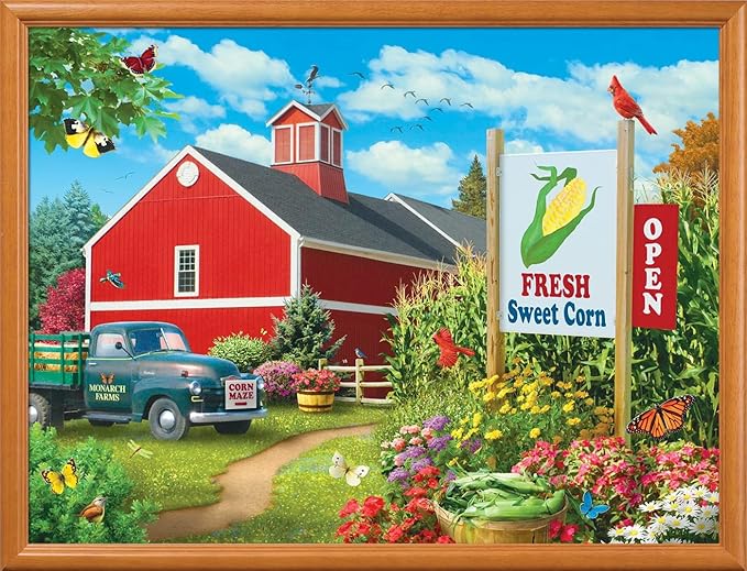 MasterPieces 750 Piece Jigsaw Puzzle for Adults and Family - Country Heaven - 18"x24"
