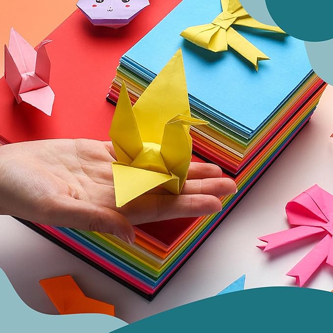 AIMI Assorted Colors Bulk for School Supplies A4 Copy Paper Construction Paper Classroom Supplies Elementary Great for Arts Painting Coloring Drawing Crafts (200)