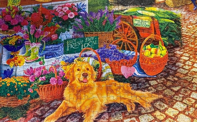 MasterPieces 750 Piece Jigsaw Puzzle for Adults and Family - Sale On The Square - 18"x24"