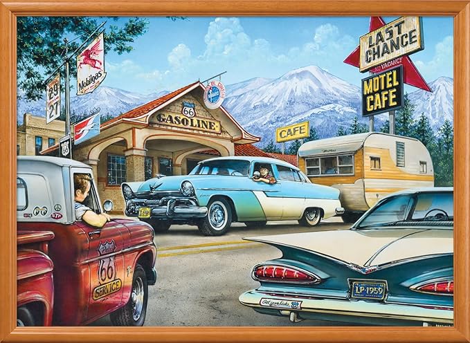 MasterPieces 1000 Piece Jigsaw Puzzle for Adults, Family, Or Youth - On The Road Again - 19.25"x26.75"