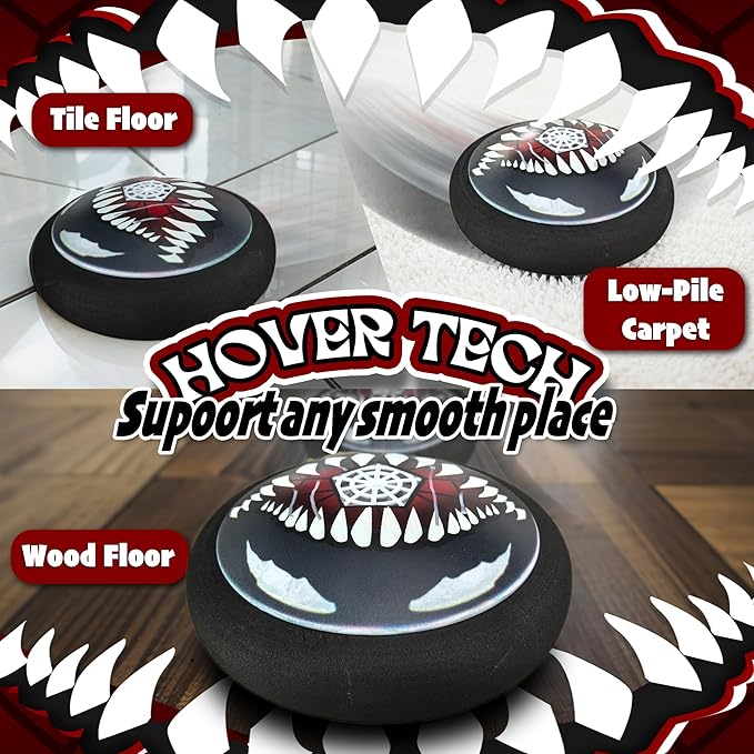 Boy Toys Hover Soccer Ball Indoor 3 4 5 6 7 8 9 10 Year Old Boy Birthday Gifts for 3 4 5 6 7 8 Year Old Boy Toys for 5 6 7 8 Year Old Soccer Toy with LED Lights