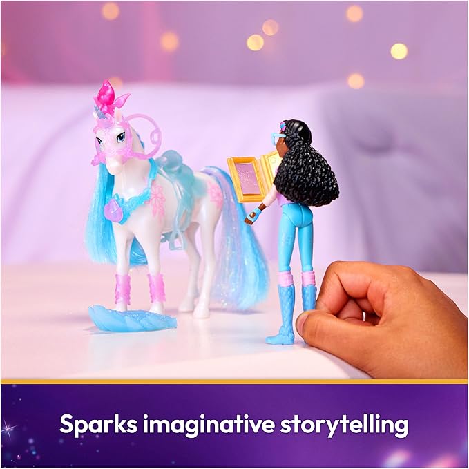 Unicorn Academy, Glacier’s Gemstone Adventure with Layla Doll & 13 Accessories, Dolls & Unicorn Toys for Girls Ages 4 and up