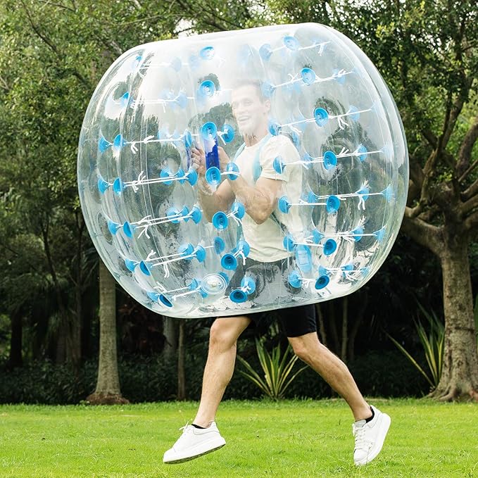 Bumper Bubble Soccer Balls for Teens/Adults, Body Zorb Ball Dia 4FT/5FT(1.2m/1.5m) 1 Pack