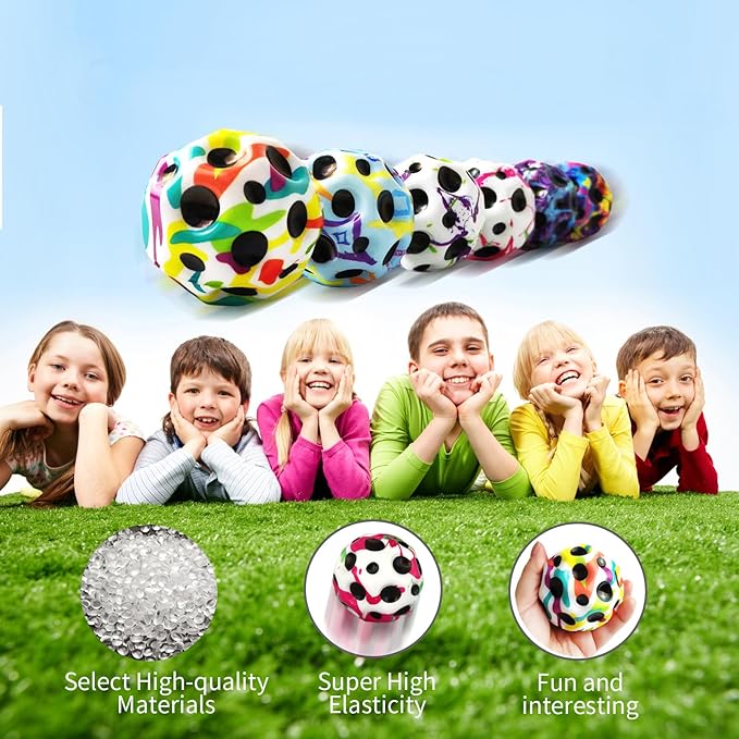 Super High Jumping Ball,Extreme High Bouncing Ball, Super High Bouncing Ball, Children's Sensory Ball, Athlete Training Ball
