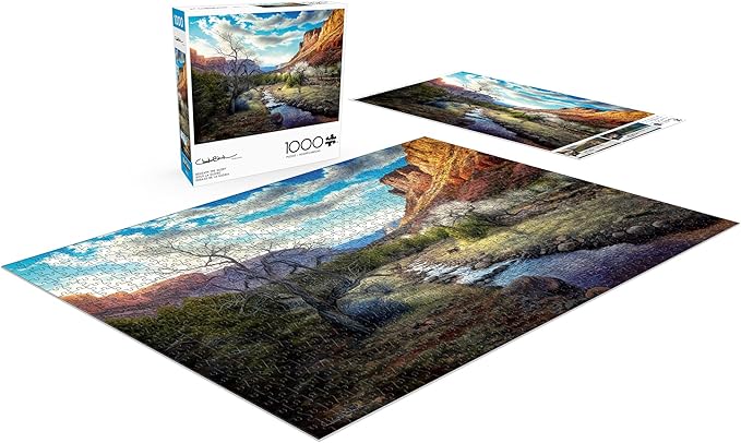 Buffalo Games - Charles Black - Beneath The Glory - 1000 Piece Jigsaw Puzzle for Adults – Precision-Cut Pieces, Beautiful Artwork, and Hours of Relaxing Fun