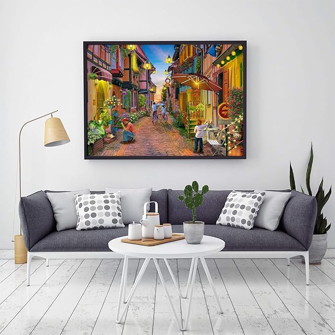 Jigsaw Puzzles for Adults 1000 Piece Puzzle for Adults 1000 Pieces Puzzle 1000 Pieces-Eguisheim Town