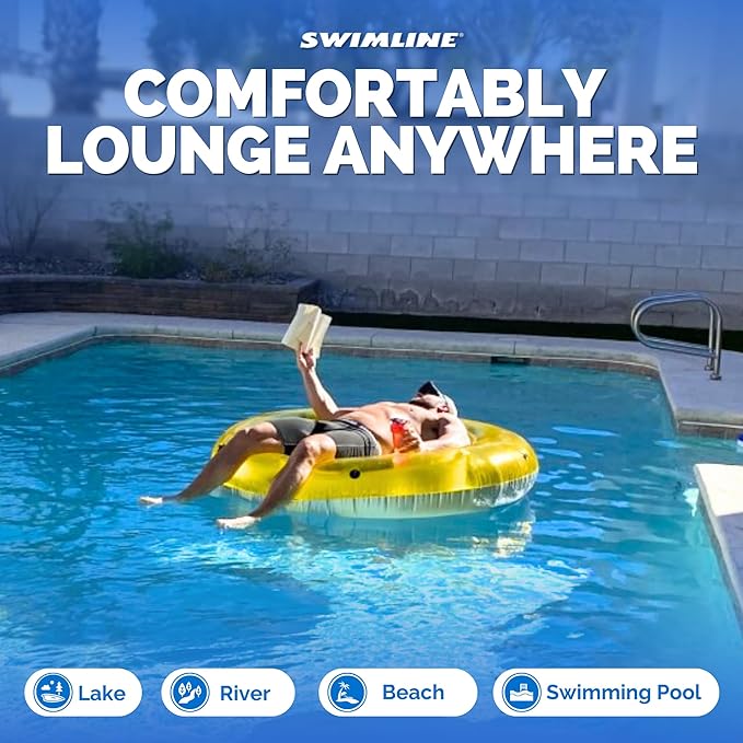 Swimline Humongous 72'' Inflatable Pool Island