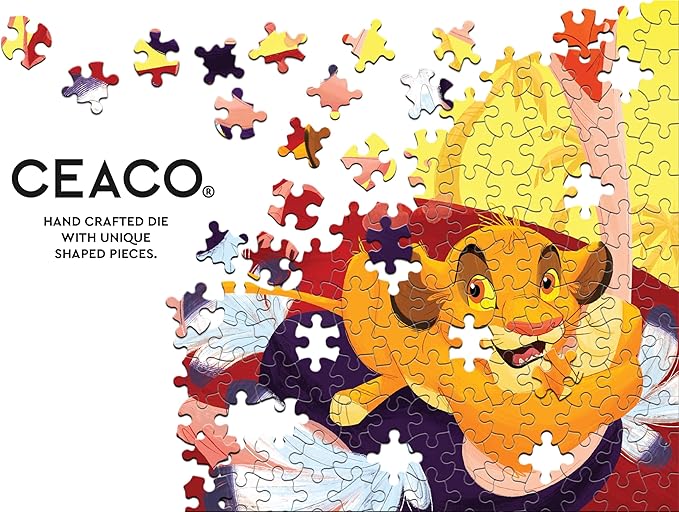 Ceaco Ostrich Race Foil 100PC Puzzle
