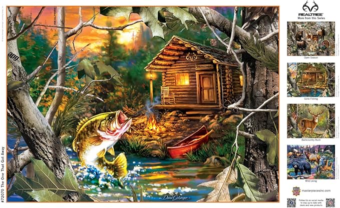 MasterPieces 1000 Piece Jigsaw Puzzle for Adults, Family, Or Youth - The One That Got Away - 19.25"x26.75"