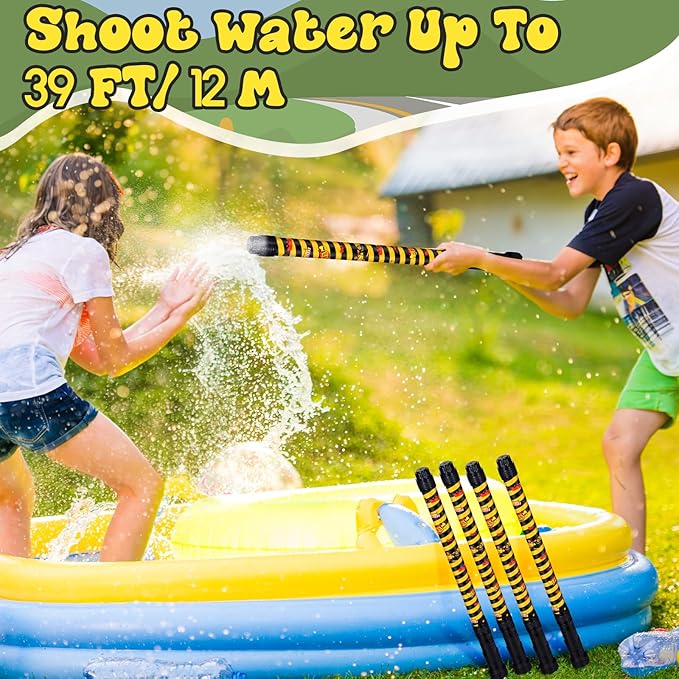 12 Pack Construction Water Gun Blaster Dump Truck Excavator Tractor Party Favors 15.75 in Water Shooter Blasters Gun Toys Summer Activity for Kids Outdoor Swimming Pool Backyard Beach Games