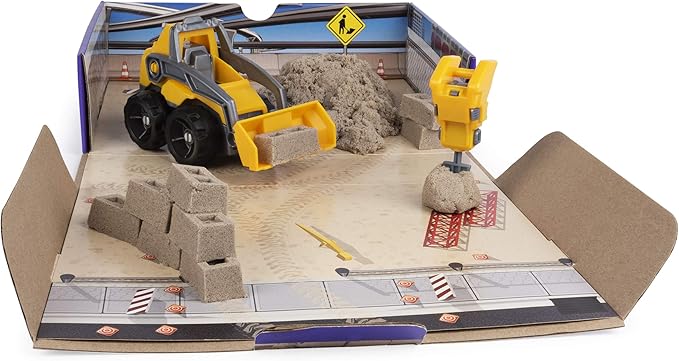 Kinetic Sand, Dig N' Demolish Playset with 1lb Play Sand & Toy Truck, Sensory Toys for Kids Ages 5 and up