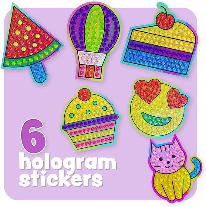 Dan&Darci Diamond Art Kit for Kids - Gem Painting - Easter Arts & Crafts Kits for Ages 6-12 - Gifts for 6, 7, 8, 9, 10, 11, 12 Year Old Boy & Girl - Girls Birthday Toys Gift Ideas - Craft Activities