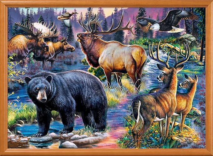 MasterPieces 1000 Piece Jigsaw Puzzle for Adults, Family, or Youth - Wild Living - 19.25"x26.75"