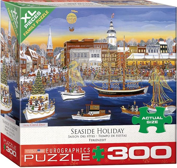 Seaside Holiday by Carol Dyer 300Piece Puzzle