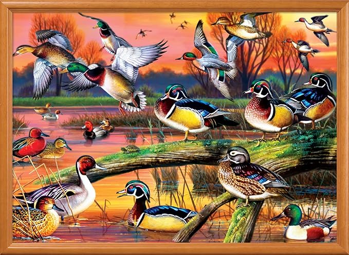 MasterPieces 1000 Piece Jigsaw Puzzle for Adults, Family, Or Youth - Autumn Feathers - 19.25"x26.75"