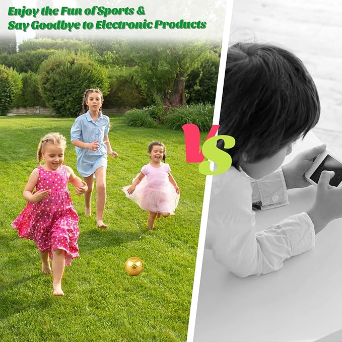 DLUGOPIS Sparkling Pink Toddler Soccer Ball - Mini, Age 3-8, Indoor/Outdoor, Small Size for Boys & Girls (Sparkling Pink, 1)