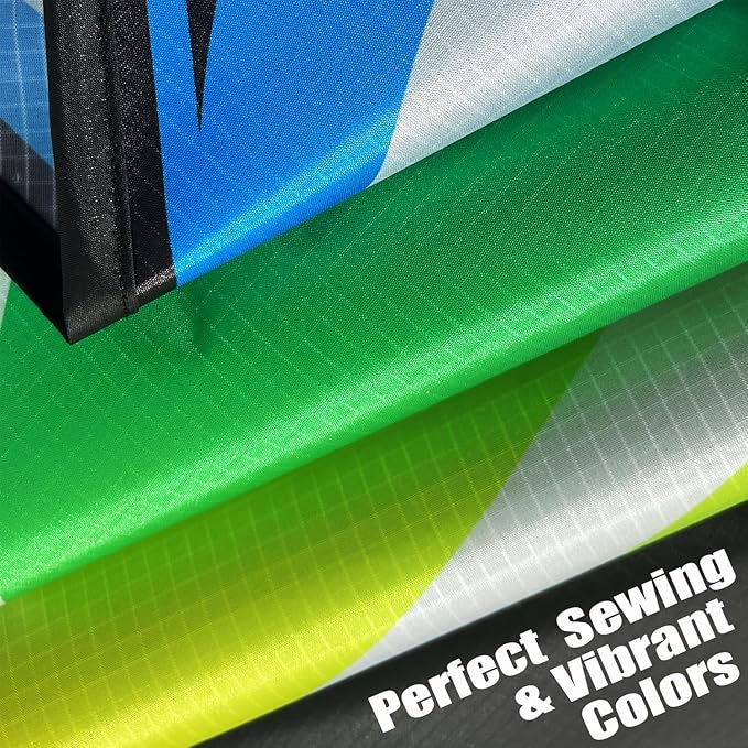 HONBO Large Delta Kite for Kids & Adults,Extremely Easy to Fly Kite for Beach Trip,String Line Included,with Colorful Tail,Perfect for Beginners