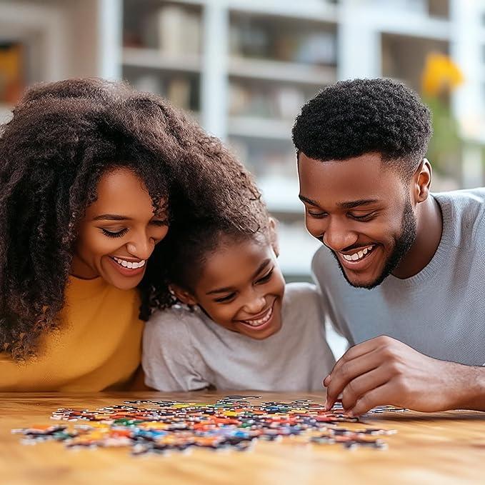 African American Expressions - Praises Go Up Puzzle – 500-Piece Inspirational African American Jigsaw Puzzle for Adults | Uplifting Faith-Based Artwork