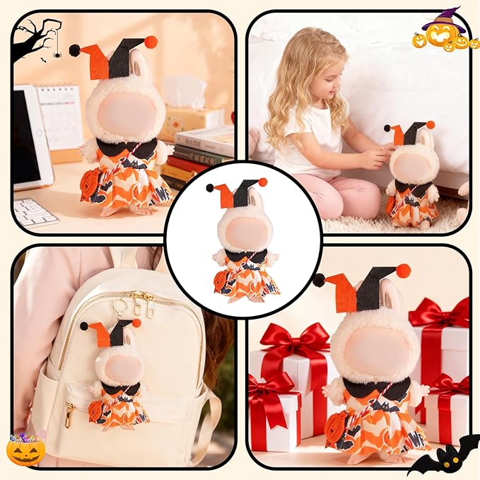 All Saints' Day Gift, 17cm Doll Clothes for Outfit, Decoration Accessories for 17cm Dolls Clothes, No Doll Included (All Saints' Day)