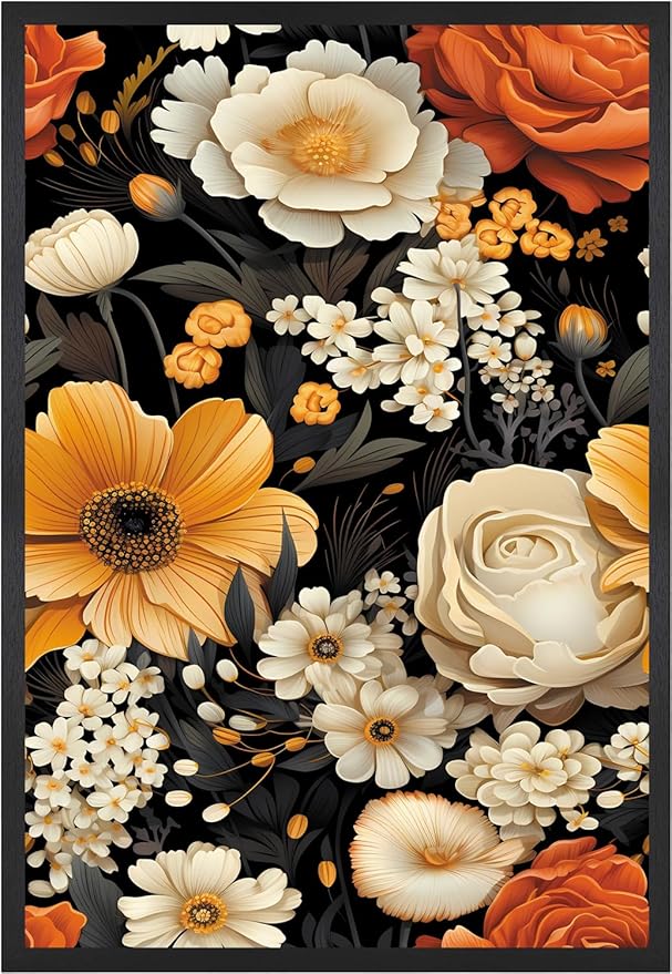 Flower Puzzles for Adults 1000 Pieces, Fit Together Perfectly, No Dust, Bright and Floral Jigsaw Puzzles 1000 Pieces, Challenging Family Activity, Great Gift Idea, Colorful House Decor(Puzzle 1000)