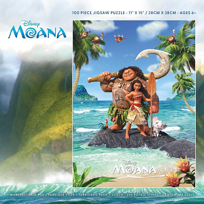 Ceaco - Disney - Moana - 100 Piece Jigsaw Puzzle