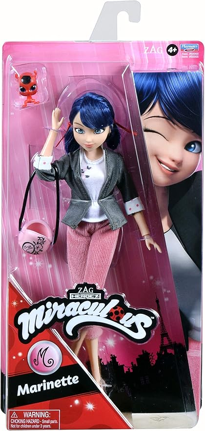 Miraculous: Tales of Ladybug & Cat Noir - Marinette 26cm Fashion Doll with Accessories (Bandai)