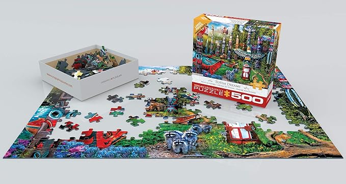EuroGraphics (EURHR) Canadian Dream 500Piece Puzzle 500Piece Jigsaw Puzzle