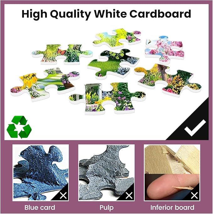 Jigsaw Puzzles 500 Pieces for Adults,Spring Puzzles 500 Pieces Adult Puzzles Games Family Challenging Game Great Gift Idea 20.5x15IN