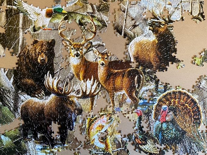 MasterPieces 1000 Piece Jigsaw Puzzle for Adults, Family, Or Youth - Open Season - 19.25"x26.75"
