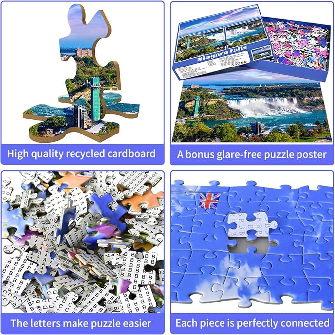Jigsaw Puzzles for Adults 1000 Piece Puzzle for Adults 1000 Pieces Puzzle 1000 Pieces-Niagara Falls