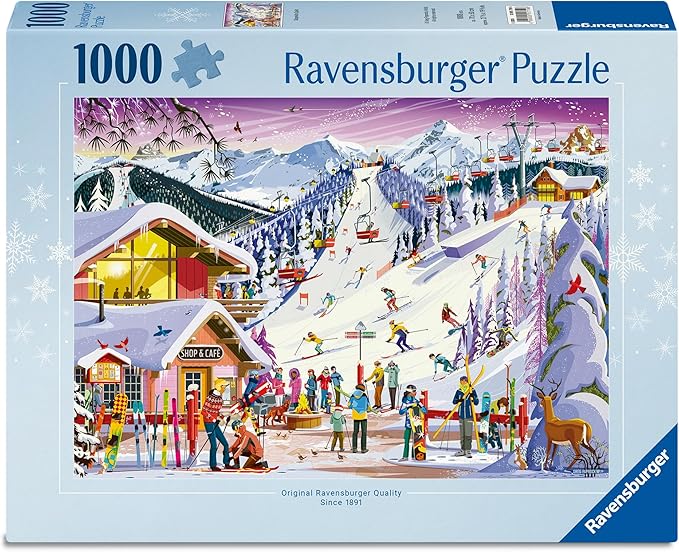 Ravensburger Slopeside Spirit 1000 Piece Jigsaw Puzzle