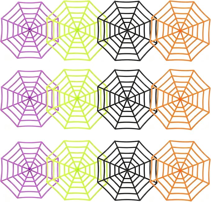 (1000pcs Halloween Spider Web)