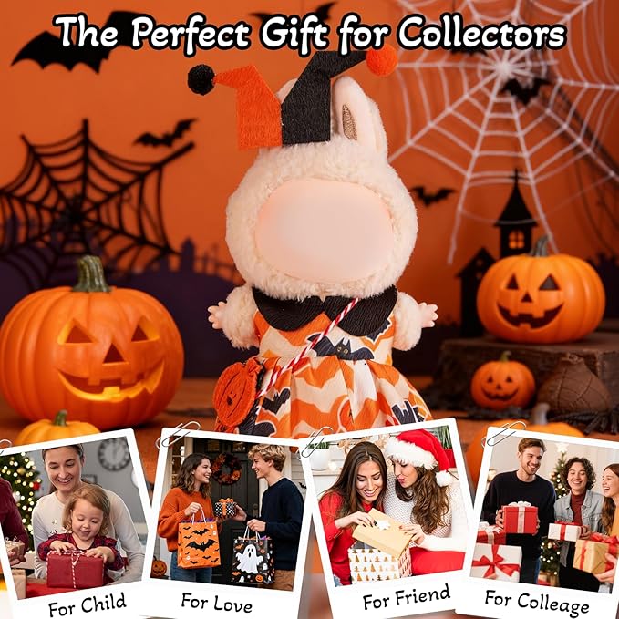 All Saints' Day Gift, 17cm Doll Clothes for Outfit, Decoration Accessories for 17cm Dolls Clothes, No Doll Included (All Saints' Day)
