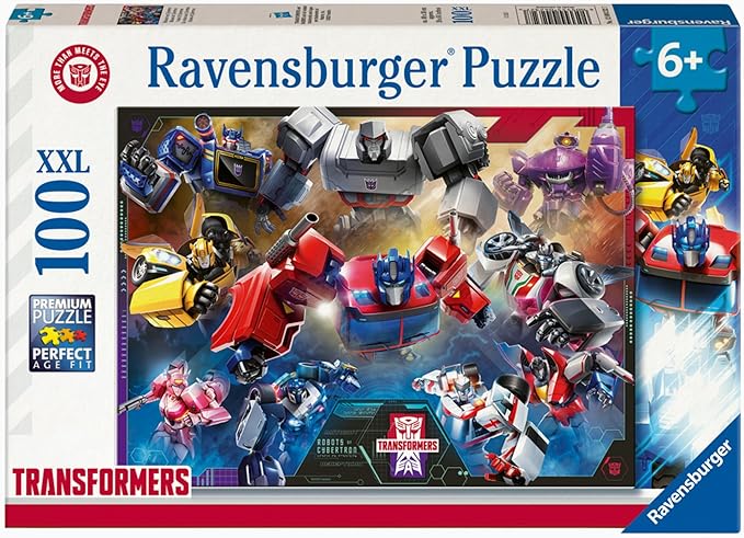 Ravensburger Transformers 100 Piece XXL Puzzle for Kids 6+