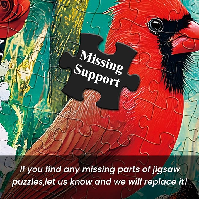 Puzzles 300 Pieces for Adults, 300 Piece Bird Garden Adult Puzzles Jigsaw Puzzle, Recycled Cardboard Puzzle Game, Family Activity Night, Great Gift Toy for Family, Friends, Kids, 20.5 * 15 Inch