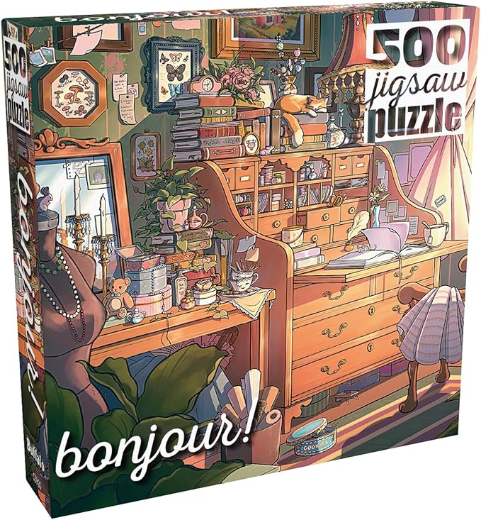 Buffalo Games - Brittnie Ortega - Hideaway Hollow - 500 Piece Jigsaw Puzzle for Adults -Challenging Puzzle Perfect for Game Nights - Finished Size is 21.25 x 15.00