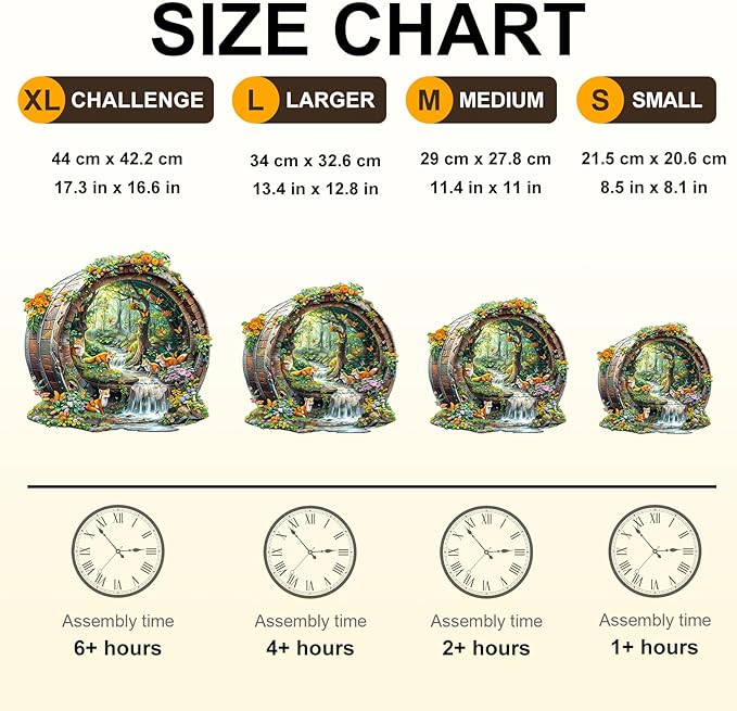 Wooden Puzzles for Adults, Fox Wooden Jigsaw Puzzle for Adults, 255 Piece Unique Animal Shape Wood Puzzles Adult, Birthday Party Gifts for Friends & Family Leisure Time Game Home Decor (L-13.4*12.8in)