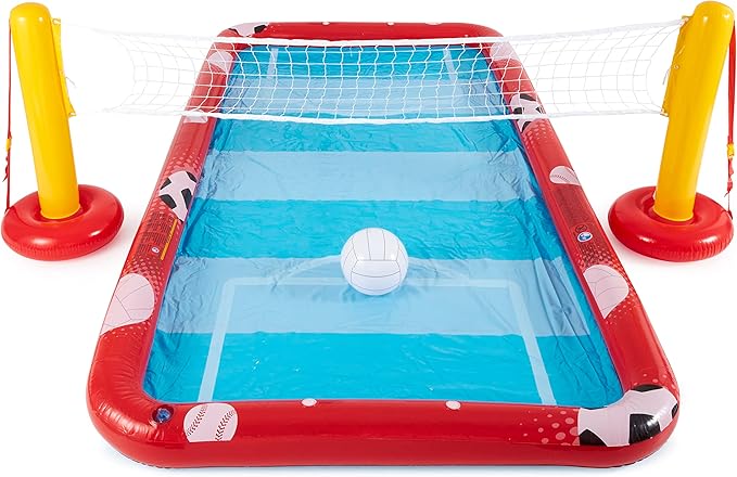 Intex Action Sports Play Center, 128in x 105in x 40in, for Ages 3+