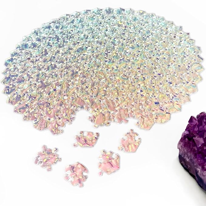 The Clearly Impossible Puzzle 100, 200, 500, 1000 Pieces Hard Puzzle for Adults Cool Difficult Clear Brain Teaser - Difficult Funny for Adults