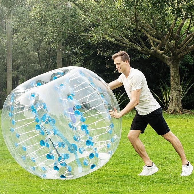 Bumper Bubble Soccer Balls for Teens/Adults, Body Zorb Ball Dia 4FT/5FT(1.2m/1.5m) 1 Pack