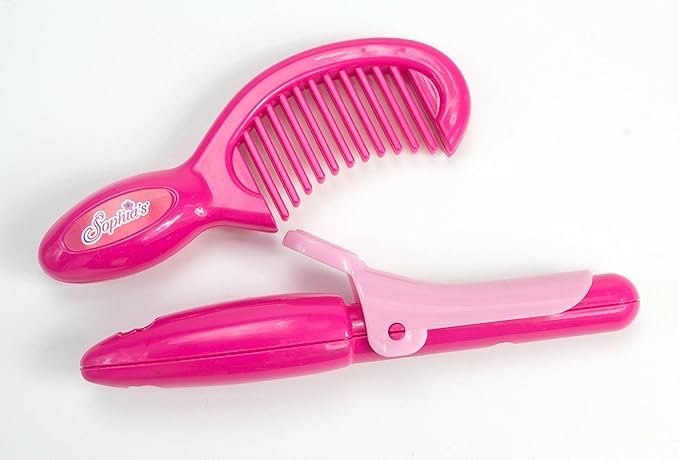Sophia's 18 Inch Doll Hair Care Set, Pretend Play, 14 Piece Hair Styling Accessories for Dolls