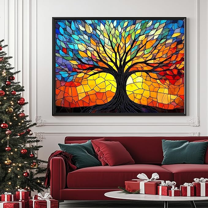 Tree of Life - 1000 Piece Jigsaw Puzzle for Adults - Challenging Puzzle Perfect for Game Nights - Finished Size is 20.5 x 15 -Gift for Christmas, Anniversary, Birthday,Family