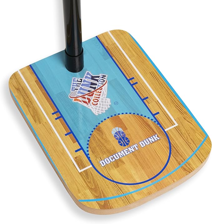 The Dunk Collection - Document Dunk Mini Basketball Hoop for Trash Can