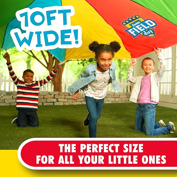 Franklin Sports 10ft Popcorn Parachute