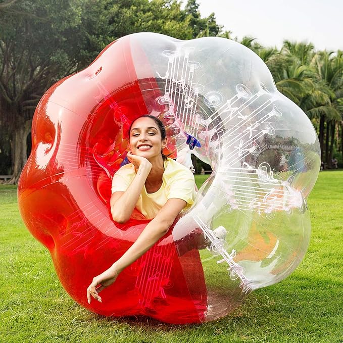 Bumper Bubble Soccer Balls for Teens/Adults, Body Zorb Ball Dia 4FT/5FT(1.2m/1.5m) 1 Pack